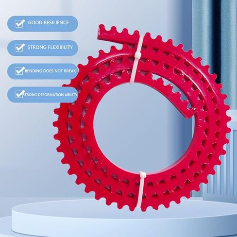 AYNEFY Woodworking Gear Driven Profiling Strip Flexible Curve Template Chain Driven Multi Point Fixing Adjustable Fixed Complex Shape Contour with Excellent Rebound (2M) in Saudi Arabia