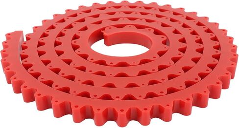 AYNEFY Woodworking Gear Driven Profiling Strip Flexible Curve Template Chain Driven Multi Point Fixing Adjustable Fixed Complex Shape Contour with Excellent Rebound (1M) in Saudi Arabia