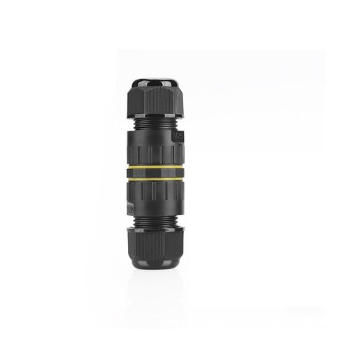 Straight-Through Terminal M25 Screw Connection Outdoor 3-core Wire Connector Waterproof Connector(EW M25 2 core 10-14mm) in Saudi Arabia
