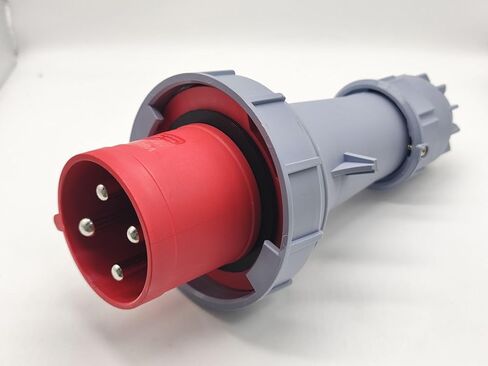 موصل صناعي مقاوم للماء التوصيل 4Pin 63A 6h 380V-415V 3P + E IP67 in Kuwait