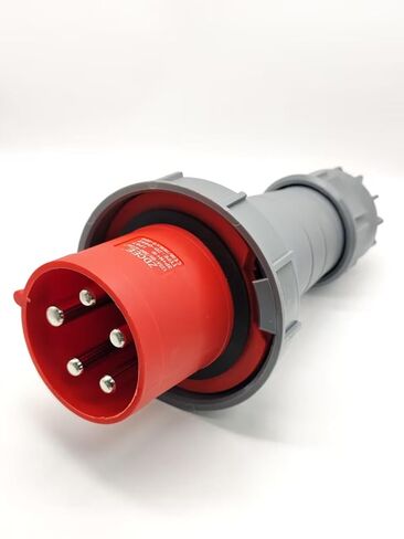 مقاوم للماء موصل صناعي التوصيل 5Pin 125A-6H 380V-415V 3P + E + N IP67 in Kuwait
