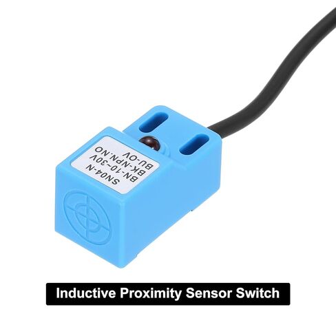 MECCANIXITY Approach Sensor Inductive Proximity Sensor Switch NO Normally Open NPN 4mm Detection Distance, DC 10-30V SN04-N, 5Pcs in Saudi Arabia