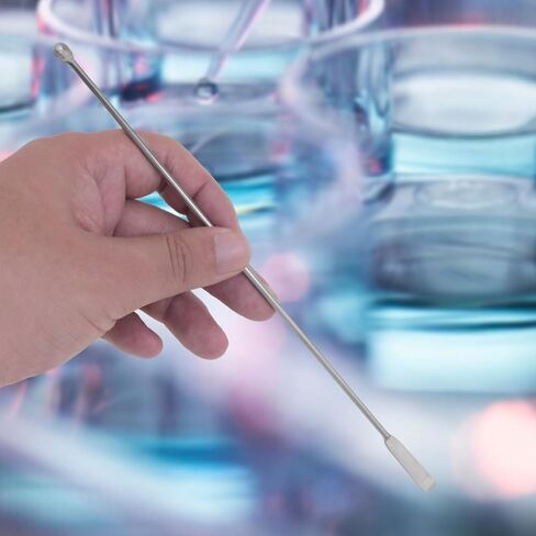 6 قطع من ملاعق المغذيات الدقيقة المصنوعة من الفولاذ المقاوم للصدأ للمختبر، ملاعق أخذ عينات المغذيات الدقيقة، 220 مم، ملاعق الكاشف المركبة لأبحاث النباتات المخبرية، مغرفة الكواشف، حشو غطاء الجل in Saudi Arabia