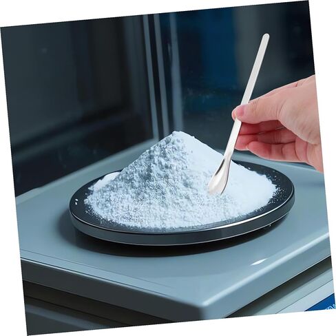 24pcs Stainless Steel Lab Spatulas Single-head Sampling Spoons Portable Micro Scoops for Powders Liquids Ergonomic Grip Mixing Stirring Tools in Saudi Arabia