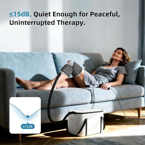 آلة الثلج للركبة بعد الجراحة، آلة العلاج البارد مع توقيت قابل للبرمجة، مضخة هادئة، نظام استعادة جراحة استبدال الركبة المحمول لتخفيف الألم، سهل الاستخدام in Kuwait