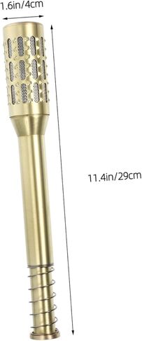 Hemoton Moxibustion Beauty Device 11.4 Inch Copper Roller Moxa Stick Holder Portable Facial Moxa Burner for Home Acupuncture and Heat Therapy in Saudi Arabia