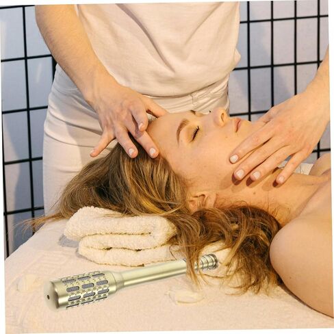 Hemoton Moxibustion Beauty Device 11.4 Inch Copper Roller Moxa Stick Holder Portable Facial Moxa Burner for Home Acupuncture and Heat Therapy in Saudi Arabia