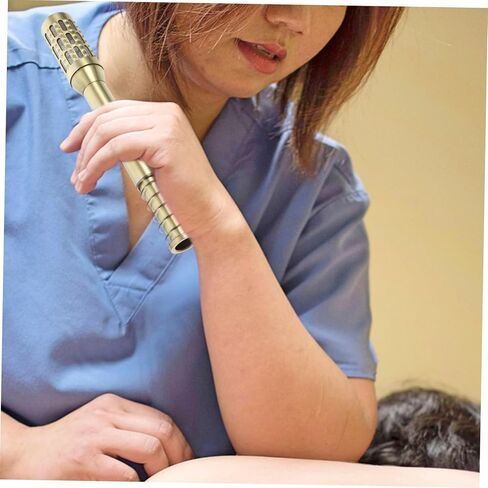 Hemoton Moxibustion Beauty Device 11.4 Inch Copper Roller Moxa Stick Holder Portable Facial Moxa Burner for Home Acupuncture and Heat Therapy in Saudi Arabia