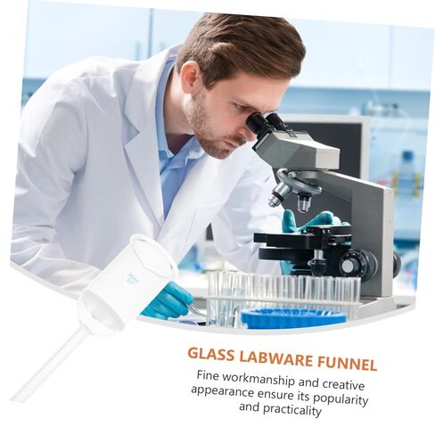 Glassware Funnel 35ml Acid-Resistant Laboratory Sand Core Filtering Funnel for Lab Experiments and Scientific Use in Saudi Arabia