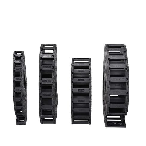 Open Drag Chain Bridge Type 7x7 10x10 10x15 10x20 15x20 18x18 L1m Cable Carrier with Ends(R18,10x30 Open) in Saudi Arabia