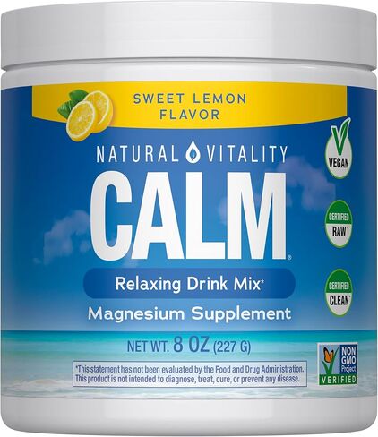 الهدوء الحيوي الطبيعي ، مكملات المغنيسيوم ، مسحوق مشروب مضاد للموت ، خالٍ من الغلوتين ، نباتي ، غير محلي ، ليمون حلو ، 8 أوقية in Kuwait