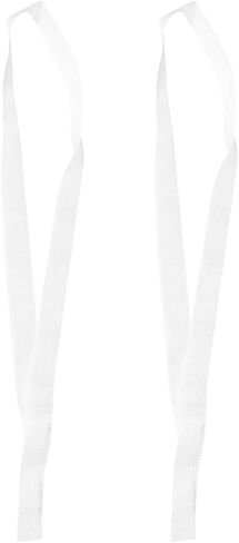 UPKOCH 2pcs Tension Straps: Portable Volleyball Net Attachment Strap for Competitive Matches - with Bright White Color for Clear Visibility and Reduced Misjudgment in Saudi Arabia