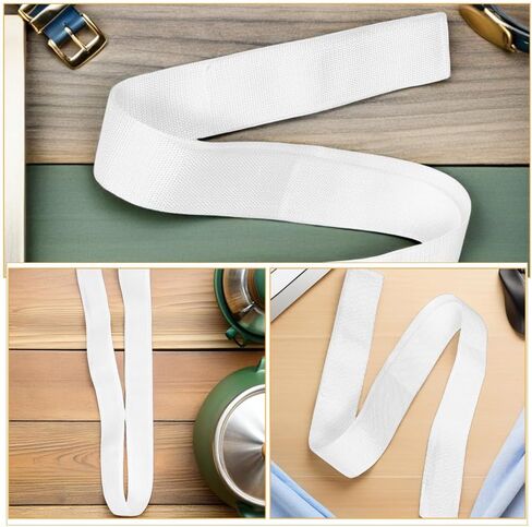 UPKOCH 2pcs Tension Straps: Portable Volleyball Net Attachment Strap for Competitive Matches - with Bright White Color for Clear Visibility and Reduced Misjudgment in Saudi Arabia