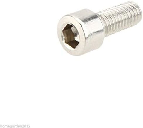 مسامير قفص زجاجات المياه للدراجات الهوائية M5 X 12 مم من الفولاذ المقاوم للصدأ لحامل الزجاجات ورف حامل ملحقات الدراجات (10 قطع) in Kuwait