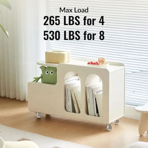 2 Inch Clear Casters,Maximum Load Capacity 265lbs Set of 4, 360 Degree Swivel Casters, for Furniture and Workbench, Crystal Clear Wheels for DIY Projects in Kuwait