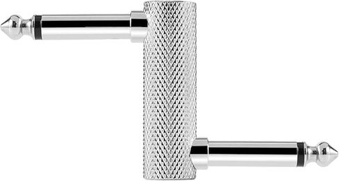 2 حزمة من وصلات دواسة الجيتار من Yuly، موصل قابس ذكر إلى ذكر 1/4 بوصة، إزاحة من النوع Z، معدن، دواستين in Kuwait