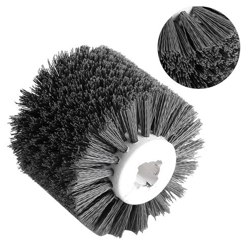 Abrasive Wire Wood Burnishing Polishing Wheel 320 Grit, High Density, and Alkali, for Electric Drawing Machine, Suitable for Flat, Curved Surfaces in Kuwait