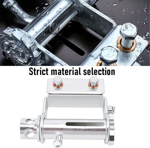 Fafeicy Heavy Duty Sliding Winch Alloy Steel Non Welding Universal Slider for Trailer Truck 1200LB Capacity Boat Hauling Construction in Kuwait