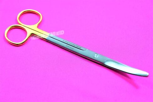 مقص تشريح المايونيز الألماني الممتاز TC SUPER CUT منحني مقاس 6.75 بوصة، أدوات CYNAMED in Saudi Arabia