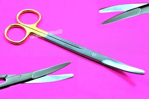 مقص تشريح المايونيز الألماني الممتاز TC SUPER CUT منحني مقاس 6.75 بوصة، أدوات CYNAMED in Saudi Arabia