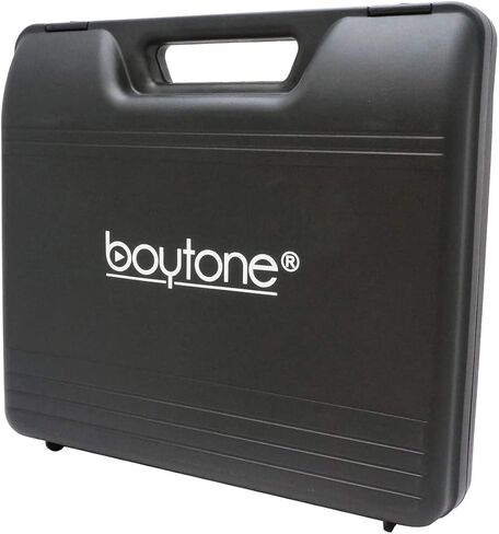 Boytone BT-42VM Dual Frequency Wireless Microphone System, 2-Channel, 174-216MHz, 15 Hours Battery Life in Saudi Arabia