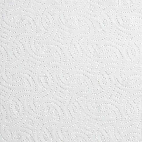 Choose-Your-Size Paper Towels, 2-Ply, White, 128 Sheets/Roll, 15 Rolls/Carton in Kuwait