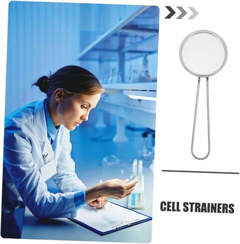 Stainless Steel Cell Filter Strainer with Low-ring Handle Fine Screen Laboratory Experiment Tool for Uniform Single-cell Suspension Preparation and Particle Separation in Kuwait