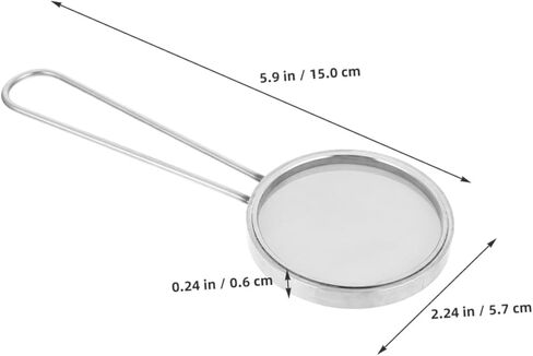 Stainless Steel Cell Filter Strainer with Low-ring Handle Fine Screen Laboratory Experiment Tool for Uniform Single-cell Suspension Preparation and Particle Separation in Kuwait