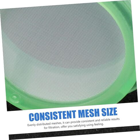 2pcs Disposable Cell Strainers Screen Filters with Mesh and Frame for Cell Filtration Teaching Experiment Easy to Use with Round Handle and Anti-Clogging Design in Saudi Arabia