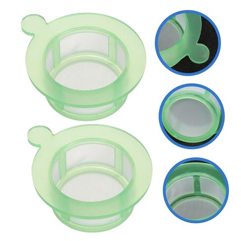 2pcs Disposable Cell Strainers Screen Filters with Mesh and Frame for Cell Filtration Teaching Experiment Easy to Use with Round Handle and Anti-Clogging Design in Saudi Arabia