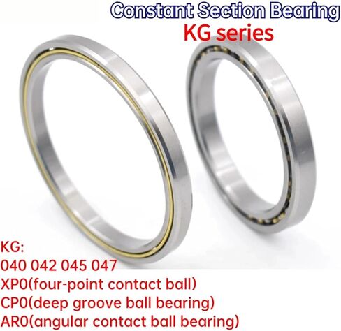 1PCS KG040 042 045 047 XP0 CP0 AR0 Thin Wall Constant Section Bearing Thickness 25.4mm 1 inch(KG040CP0) in Saudi Arabia