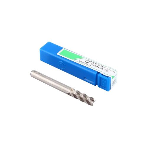 1 Piece 4 Flute Cutter Straight Shank Metalworking Cutter for Hardness of Metal 30 Degrees in Saudi Arabia