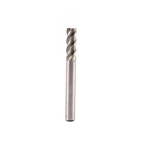 1 Piece 4 Flute Cutter Straight Shank Metalworking Cutter for Hardness of Metal 30 Degrees in Saudi Arabia