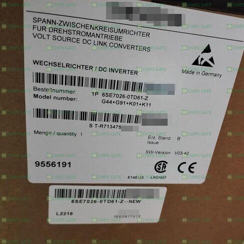 One New Sealed 6SE7026-0TD61-Z in Box in Saudi Arabia