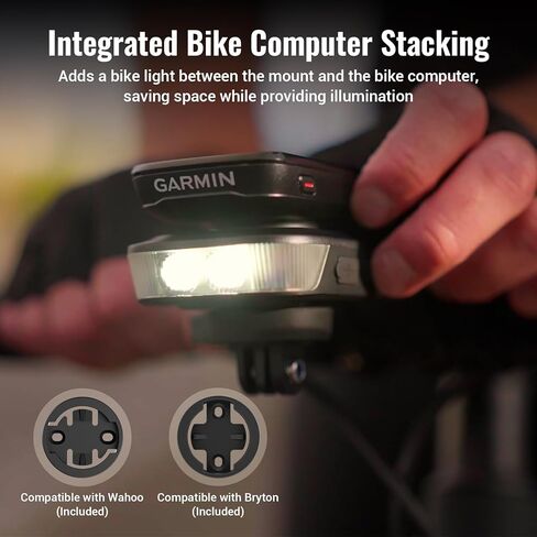 مصباح أمامي للدراجة RAVEMEN FR1100 SE متوافق مع أجهزة كمبيوتر Garmin/Wahoo/Bryton، ضوء أمامي للدراجة بزاوية واسعة 270 درجة للركوب الليلي والتحذير أثناء النهار، تشغيل وإيقاف تلقائي، حتى 46 ساعة، 6 أوضاع in Kuwait