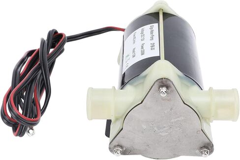 12V Bilge Pump, Self Priming Flexible Impeller, 200w 40L / min, 12m Head - Durable Stainless Steel, Thermal Overload Protection, Ideal for Freshwater and Saltwater Transfer in Saudi Arabia