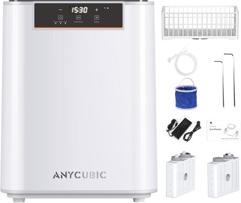 ANYCUBIC Wash and Cure Machine 3.0, 2 in 1 UV Washing and Curing Station for ANYCUBIC Photon Mono 4 2 Mars Series LCD/DLP/SLA 3D Printer Models, with Twistable Gooseneck Light in Saudi Arabia