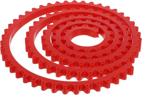 TEHAUX Flexible Curve Shaping Template Adjustable Woodworking Profiling Strip with Gear Driven Precision for Accurate Contour Transfer and Projects in Saudi Arabia