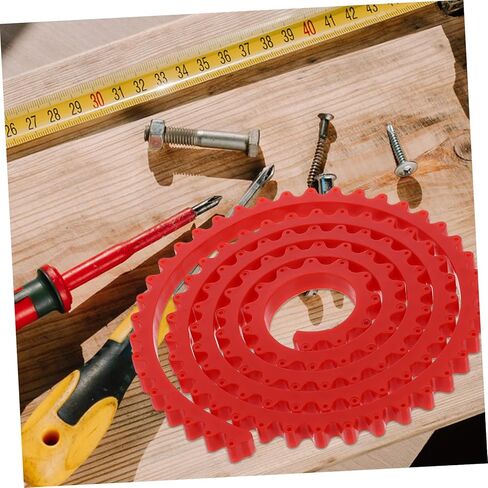 TEHAUX Flexible Curve Shaping Template Adjustable Woodworking Profiling Strip with Gear Driven Precision for Accurate Contour Transfer and Projects in Saudi Arabia