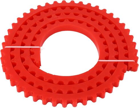 شريط جانبي للأعمال الخشبية مع سلسلة مدفوعة بالتروس، قوي ومرن لقوالب المنحنيات المعقدة، مرونة ممتازة، مادة بوليمر عالية، طول 2 متر/6.6 قدم in Kuwait