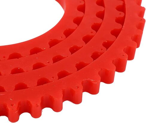 شريط جانبي للأعمال الخشبية مع سلسلة مدفوعة بالتروس، قوي ومرن لقوالب المنحنيات المعقدة، مرونة ممتازة، مادة بوليمر عالية، طول 2 متر/6.6 قدم in Kuwait