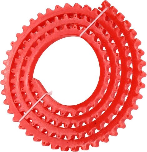 شريط جانبي للأعمال الخشبية مع سلسلة مدفوعة بالتروس، قوي ومرن لقوالب المنحنيات المعقدة، مرونة ممتازة، مادة بوليمر عالية، طول 2 متر/6.6 قدم in Kuwait