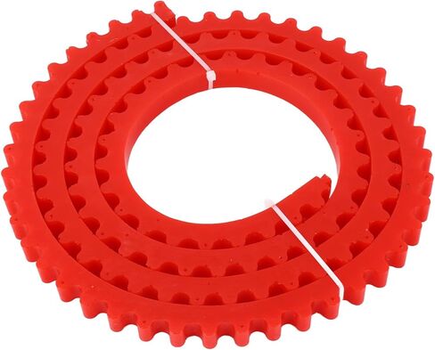 شريط جانبي للأعمال الخشبية مع سلسلة مدفوعة بالتروس، قوي ومرن لقوالب المنحنيات المعقدة، مرونة ممتازة، مادة بوليمر عالية، طول 2 متر/6.6 قدم in Kuwait