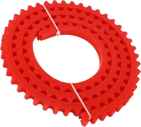 شريط جانبي للأعمال الخشبية مع سلسلة مدفوعة بالتروس، قوي ومرن لقوالب المنحنيات المعقدة، مرونة ممتازة، مادة بوليمر عالية، طول 2 متر/6.6 قدم in Kuwait