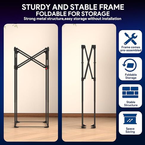 حجرة تسجيل محمولة – حجرة تسجيل منزلية عازلة للصوت للتعليقات الصوتية والبودكاست والموسيقى، حجرة صوتية خالية من الصدى مع حقيبة سفر in Kuwait