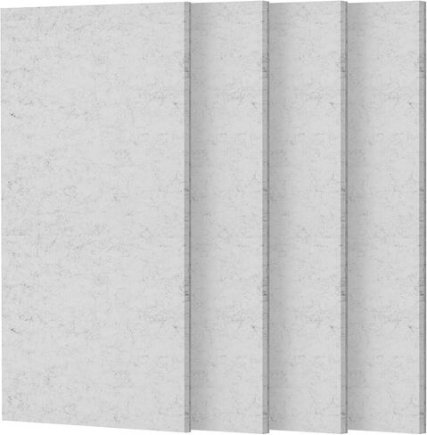 TONOR Large Acoustic Panels Self-Adhesive, 4PCS 44.1" x 21.7" Sound Absorbing Panel, Acoustic Wall Panels for Interior Wall Decor and Recording Studio Acoustical Treatments, Living Room, Office, Black in Saudi Arabia