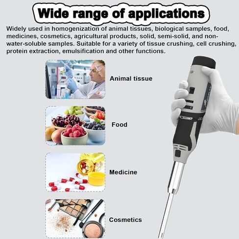 Laboratory Digital High Shear Homogenizer Laboratory Digital High Shear Homogenizer,Mixer Cosmetics Homogeneizador Cell Tissue for Powder Mixing and Homogenizing in Kuwait