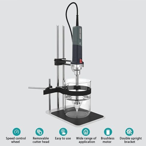 Laboratory Digital High Shear Homogenizer Laboratory homogenizer, high Speed Cell Tissue, 6 Adjustable Gears, for homogenization, Mixing in Kuwait