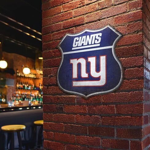 Rico Industries NFL Football Kansas City Chief Rustic 11.5 "Decor Decor Metal Sign in Saudi Arabia