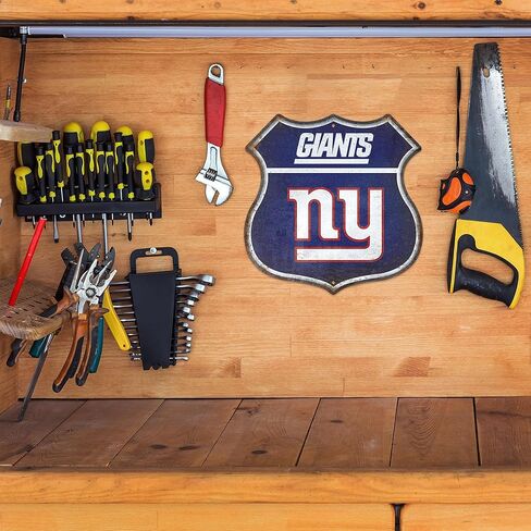 Rico Industries NFL Football Kansas City Chief Rustic 11.5 "Decor Decor Metal Sign in Saudi Arabia